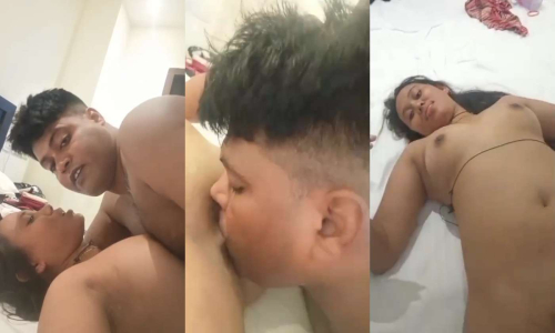 Newly Married Couple Fucking In Hotel Room