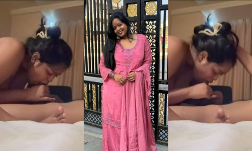 Tamil Horny Girl Sucking Boyfriend Dick